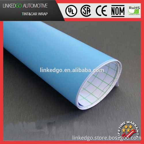 Nice Car cover vinyl 1.52*30M Light Blue Vehicle accessories matte vinyl sticker